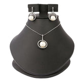 Women's Fancy Locket Set - Silver, Jewellery, Chase Value, Chase Value