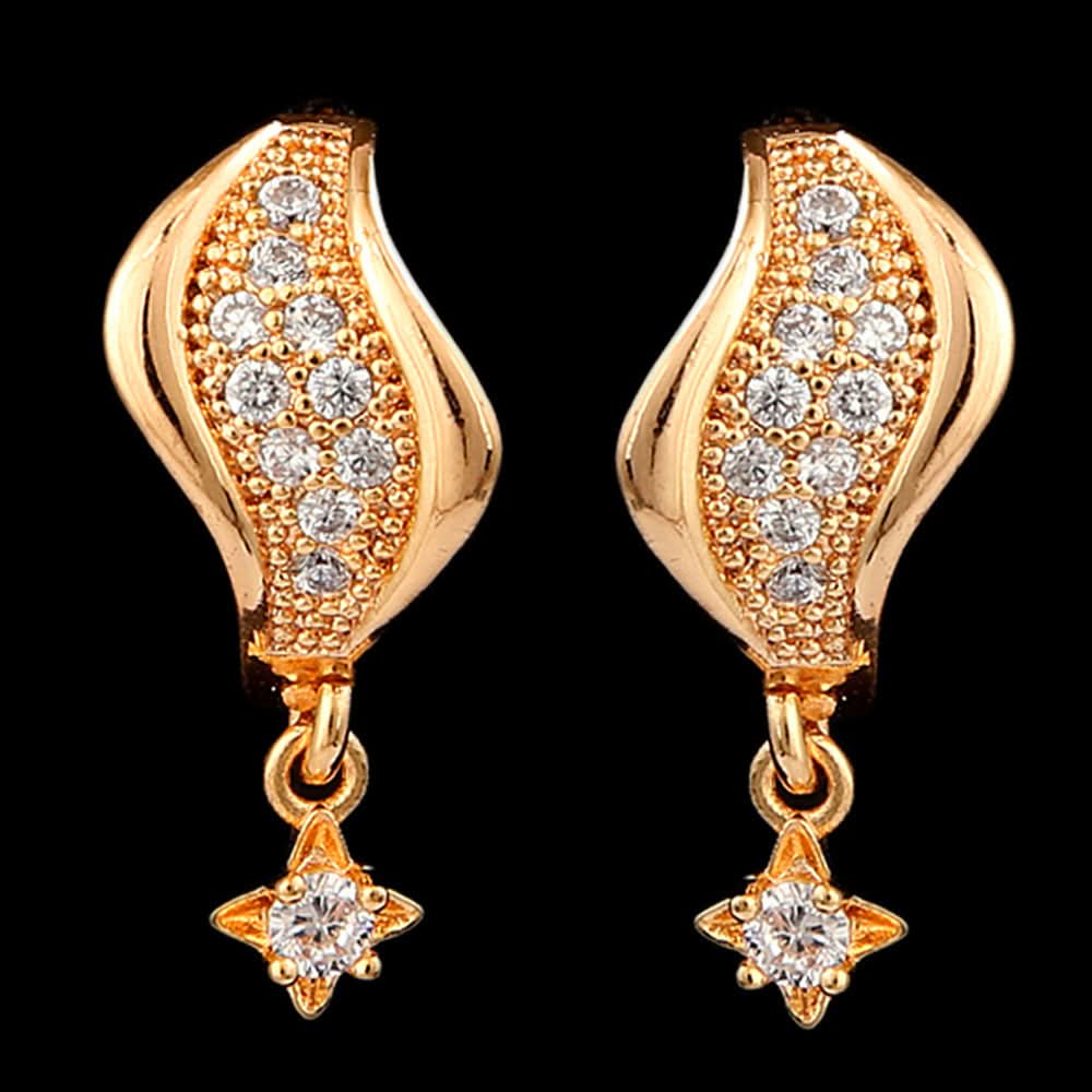Women's Earring - Golden, Women, Earrings & Tops, Chase Value, Chase Value