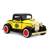 Friction Vintage Metal Car - Yellow, Kids, Non-Remote Control, Chase Value, Chase Value
