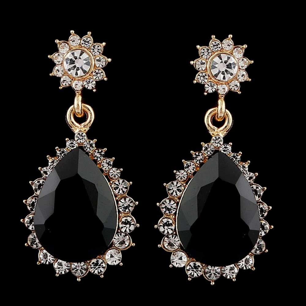 Women's Fancy Earrings - Black, Women, Earrings & Tops, Chase Value, Chase Value