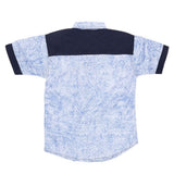 Boys Half Sleeves Casual Shirt - Blue, Kids, Boys Shirts, Chase Value, Chase Value