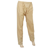 Women's Embroidered Trouser - Beige, Women, Pants & Tights, Chase Value, Chase Value