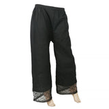Women's Embroidered Bell Bottom Trouser - Black, Women, Pants & Tights, Chase Value, Chase Value