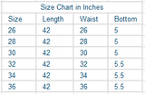 Women's Denim Pant With Pearl - Light Blue, Women, Pants & Tights, Chase Value, Chase Value