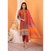 Regalia Cotton Digital Printed Unsitched 3Pcs Suit - 3, Women, 3Pcs Shalwar Suit, Regalia Textiles, Chase Value