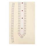 Men's Mashriq Embroidered Un-Stitched Suit - Cream, Men, Unstitched Fabric, Chase Value, Chase Value