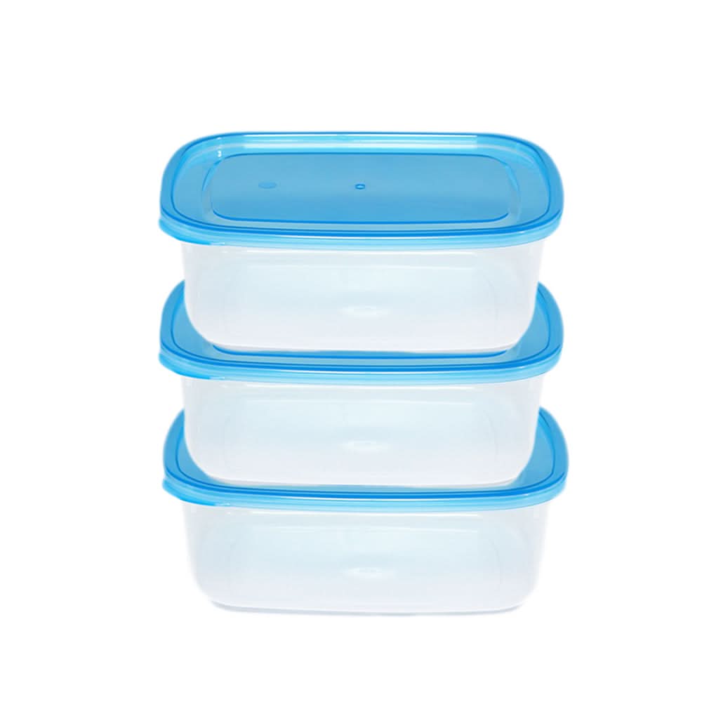 Multipurpose Storage Box 3 Pcs Small 600 ml, Home & Lifestyle, Storage Boxes, Chase Value, Chase Value