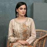 DELIA Boring Embroidered 3 Pcs Semi-Stitched Suit - 1245, Women, 3Pcs Shalwar Suit, Tawakkal Fabrics, Chase Value