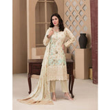 Tawakkal Pandora Jacquard Chicken Kari Lawn 3 Pcs Un-Stitched Suit - 1496, Women, 3Pcs Shalwar Suit, Tawakkal Fabrics, Chase Value