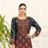 ZIMAL Viscose Digital Printed Jacuard 3 Pcs Un-Stitched Suit - 1965, Women, 3Pcs Shalwar Suit, Tawakkal Fabrics, Chase Value