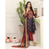 ZIMAL Viscose Digital Printed Jacuard 3 Pcs Un-Stitched Suit - 1970, Women, 3Pcs Shalwar Suit, Tawakkal Fabrics, Chase Value