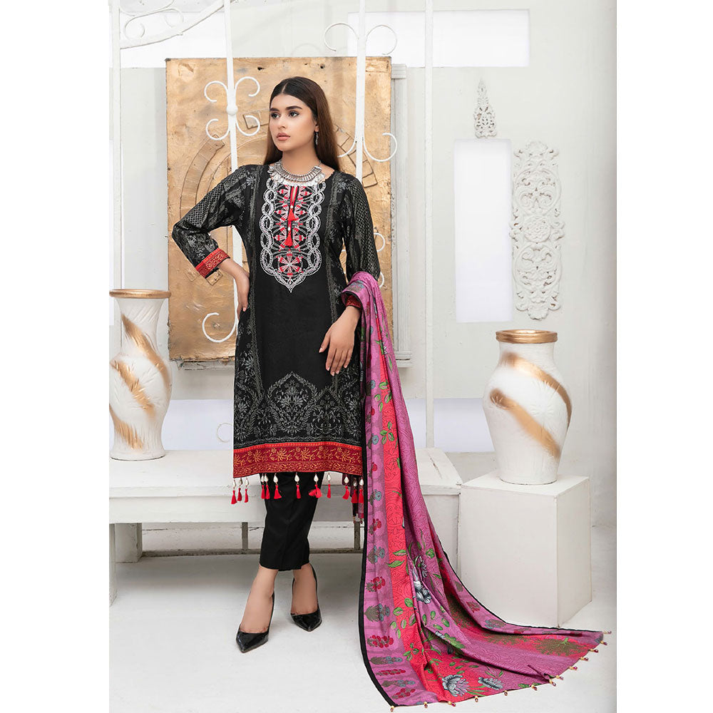 Tawakkal Dilara Linen Embroidered Unstitched 3Pcs Suit, Women, 3Pcs Shalwar Suit, Tawakkal Fabrics, Chase Value