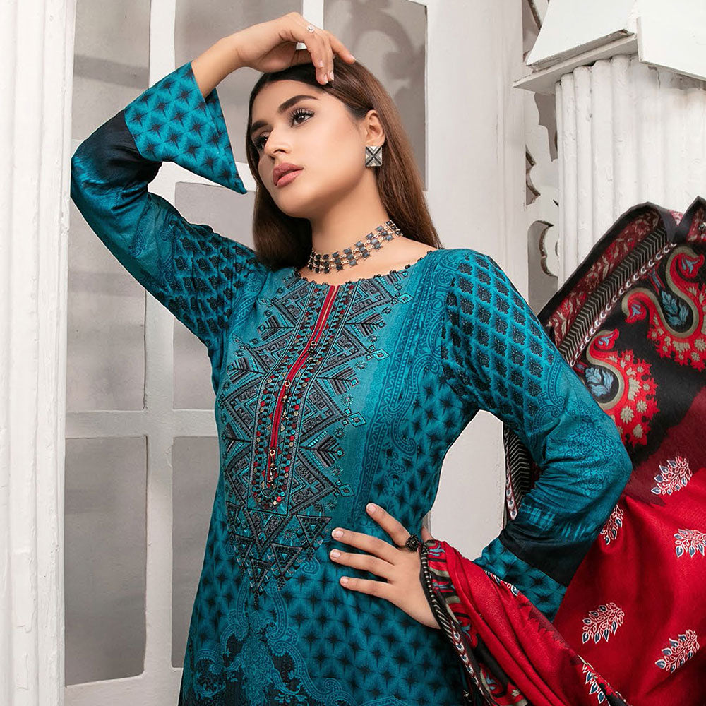 Tawakkal Dilara Linen Embroidered Unstitched 3Pcs Suit, Women, 3Pcs Shalwar Suit, Tawakkal Fabrics, Chase Value
