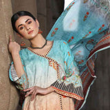 Orissa Digital Printed Chikan Kari Linen 3 Pcs Un-Stitched Suit - 2704, Women, 3Pcs Shalwar Suit, Rashid Textiles, Chase Value