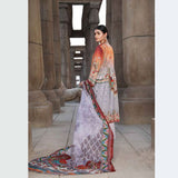 Orissa Digital Printed Chikan Kari Linen 3 Pcs Un-Stitched Suit - 2705, Women, 3Pcs Shalwar Suit, Rashid Textiles, Chase Value