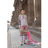 Orissa Digital Printed Chikan Kari Linen 3 Pcs Un-Stitched Suit - 2710, Women, 3Pcs Shalwar Suit, Rashid Textiles, Chase Value