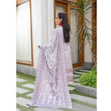 Deena Dhanak Printed Chikcen Kari Unstitched 3Pcs Suit - D-6, Women, 3Pcs Shalwar Suit, Schick Creation, Chase Value