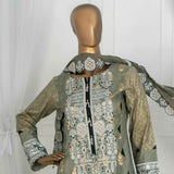 Dynamic Table Print With Embroidered 3 Pcs Un-Stitched Suit - 8926, Women, 3Pcs Shalwar Suit, Tawakkal Fabrics, Chase Value