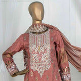 Dynamic Table Print With Embroidered 3 Pcs Un-Stitched Suit - 8928, Women, 3Pcs Shalwar Suit, Tawakkal Fabrics, Chase Value