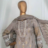 Dynamic Table Print With Embroidered 3 Pcs Un-Stitched Suit - 8929, Women, 3Pcs Shalwar Suit, Tawakkal Fabrics, Chase Value