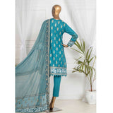 Dynamic Table Print With Embroidered 3 Pcs Un-Stitched Suit - 8933, Women, 3Pcs Shalwar Suit, Tawakkal Fabrics, Chase Value