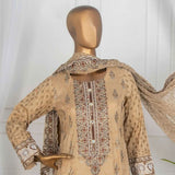 Dynamic Table Print With Embroidered 3 Pcs Un-Stitched Suit - 8934, Women, 3Pcs Shalwar Suit, Tawakkal Fabrics, Chase Value