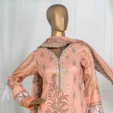 Dynamic Table Print With Embroidered 3 Pcs Un-Stitched Suit - 8935, Women, 3Pcs Shalwar Suit, Tawakkal Fabrics, Chase Value