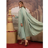 Sheesh Mahal Chikankari Schiffli 3 Pcs Un-Stitched Suit - 9517, Women, 3Pcs Shalwar Suit, Tawakkal Fabrics, Chase Value