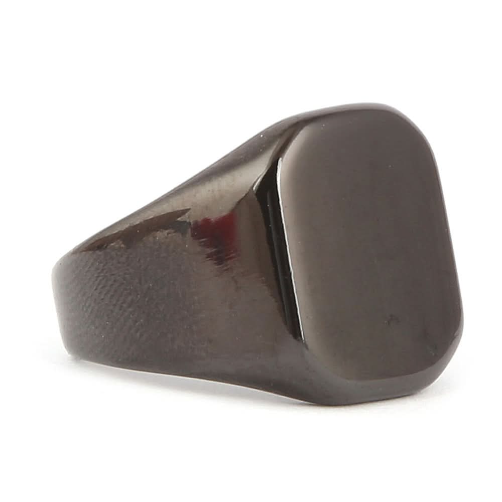 Men's Titanium Ring - Black - test-store-for-chase-value