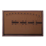 Men's Mashriq Embroidered Un-Stitched Suit - Dark Brown, Men, Unstitched Fabric, Chase Value, Chase Value