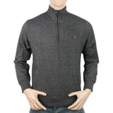 Men's Full Sleeves Fancy Jumper - Dark Grey, Men, Sweater and Sweat Shirts, Chase Value, Chase Value