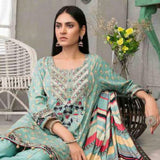 Tawakkal MOOREA Linen Printed unstitched 3pc Embroidered Suit, Women, 3Pcs Shalwar Suit, Tawakkal Fabrics, Chase Value