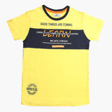 Eminent Boys Half Sleeves T-Shirt - Yellow, Boys T-Shirts, Eminent, Chase Value