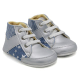 Newborn Girls Booties Shoes - Silver, Newborn Caps, Shoes & Socks, Chase Value, Chase Value