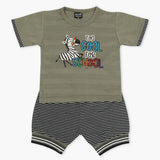 Boys Half Sleeves Short Suit - Light Green, Boys Sets & Suits, Chase Value, Chase Value