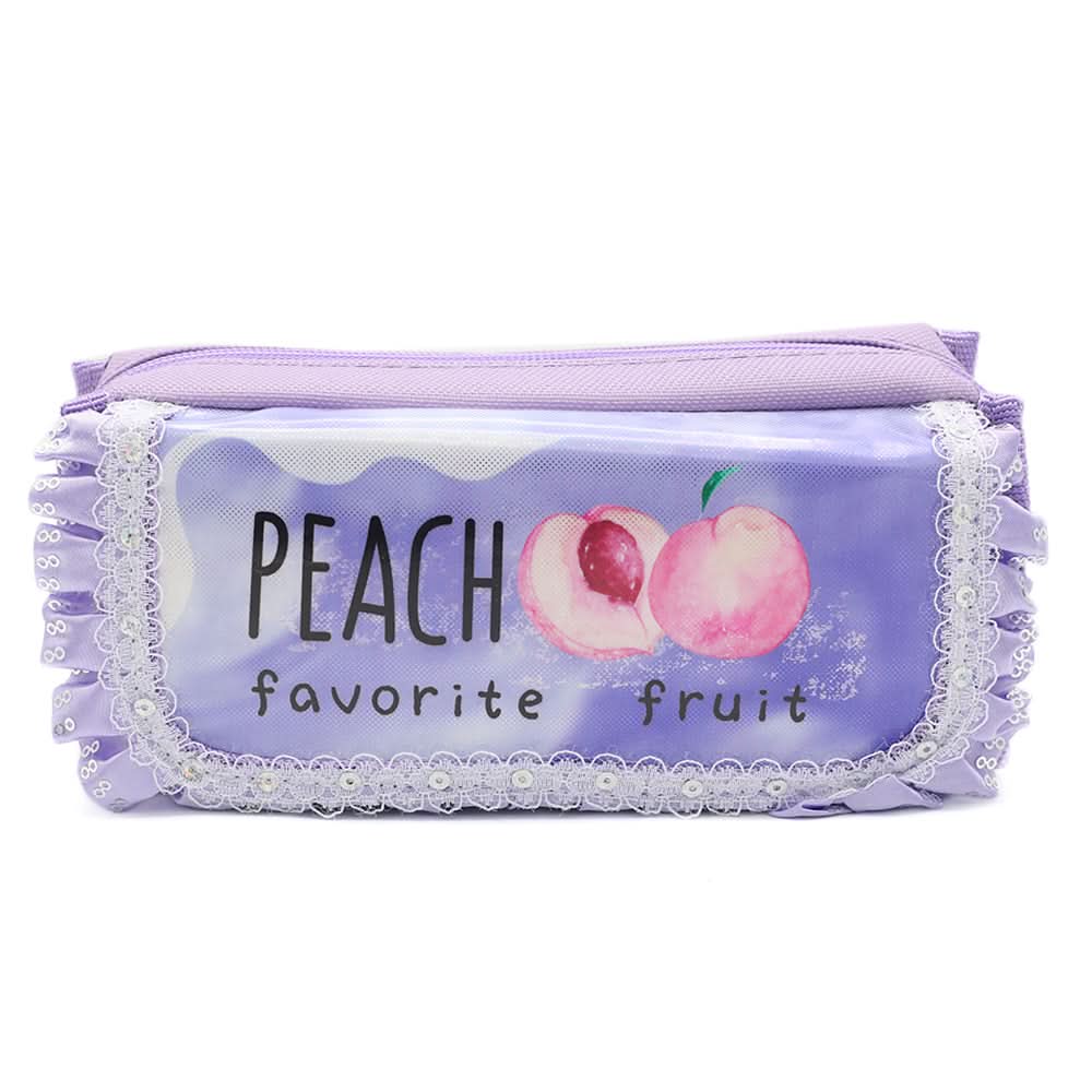 Pencil Pouch - Purple, Pencil Boxes & Stationery Sets, Chase Value, Chase Value