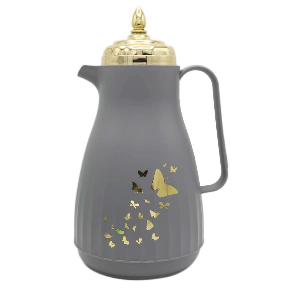 Flask 1Ltr - Grey, Thermos & Mug, Chase Value, Chase Value