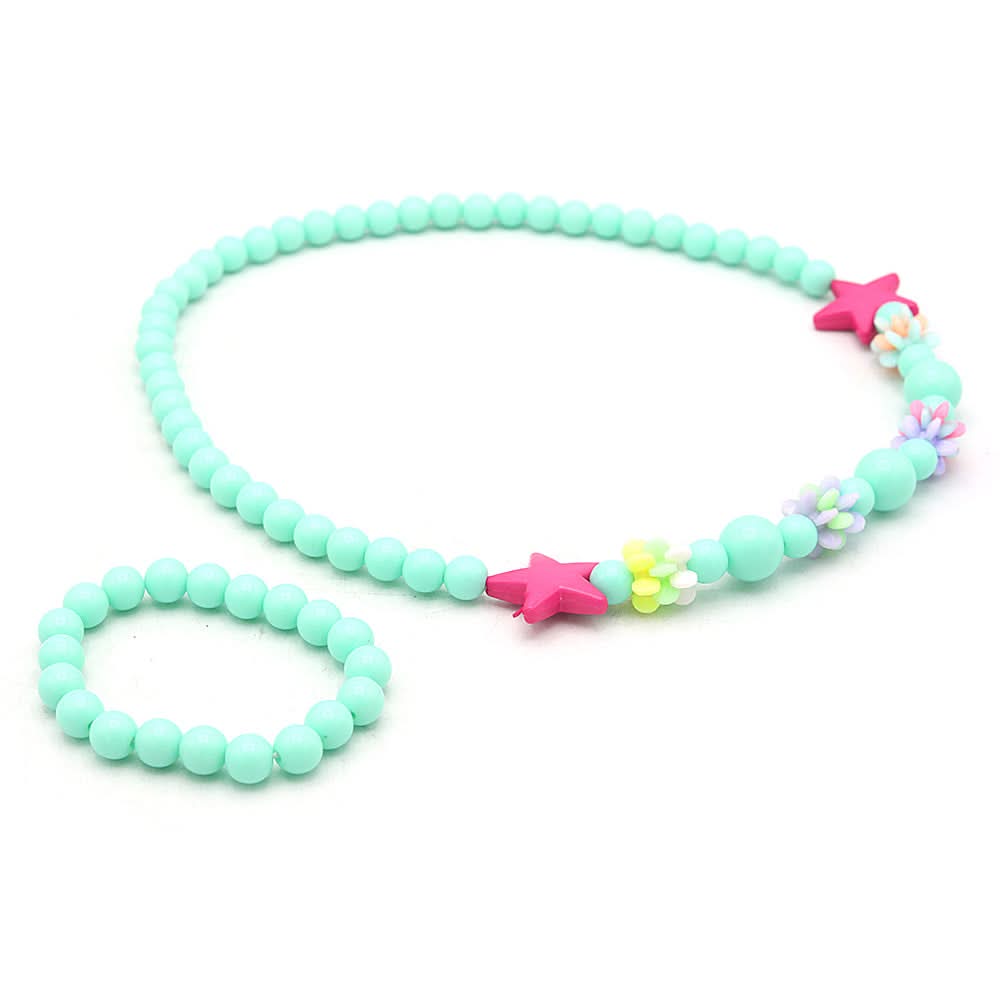 Girl Mala - Sea Green, Kids, Necklace And Chains, Chase Value, Chase Value