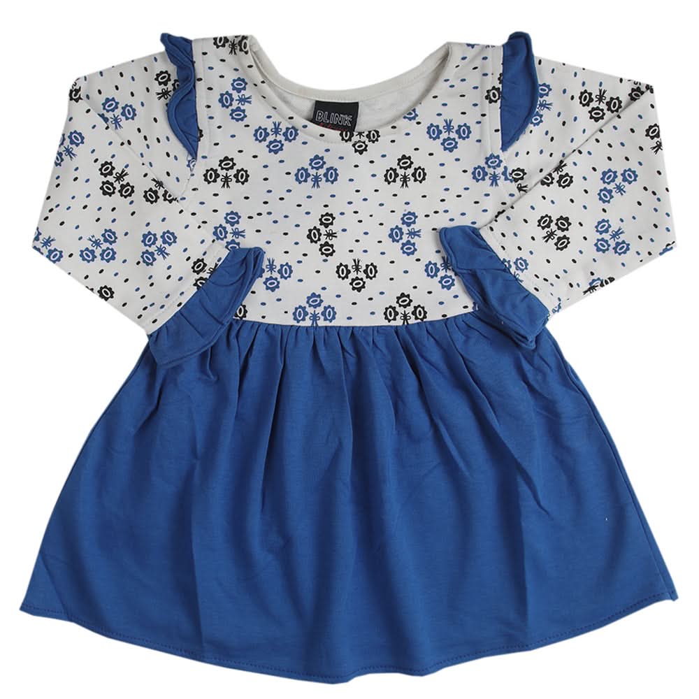 Girls Frock - Blue, Girls Frocks, Chase Value, Chase Value