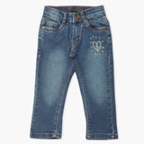 Girls Denim Pant - Blue, Girls Pants & Capri, Chase Value, Chase Value