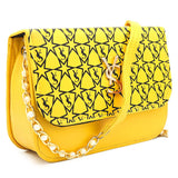 Women's Shoulder Bag 3131 - Yellow, Women, Bags, Chase Value, Chase Value