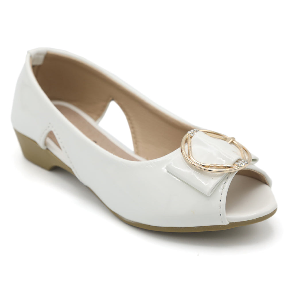 Girls Heels - White, Girls Heels, Chase Value, Chase Value