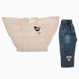 Girls Pant Suit - Peach, Girls Suits, Chase Value, Chase Value