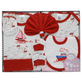 Newborn Gift Set 8Pcs - Red, Kids, Gift Set, Chase Value, Chase Value