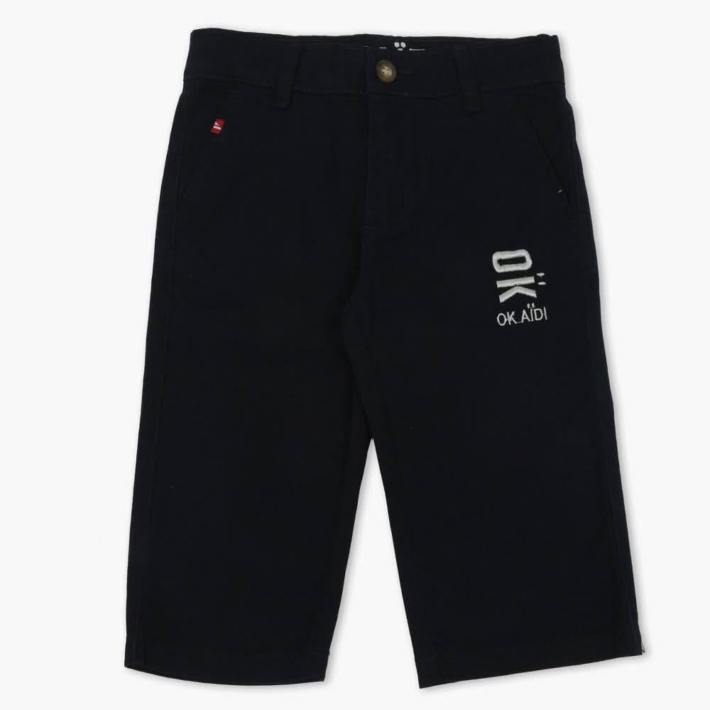 Boys Cotton Short - Navy Blue, Boys Pants, Chase Value, Chase Value