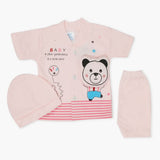 Newborn Boys Half Sleeves Suit - Pink, Newborn Boys Sets & Suits, Chase Value, Chase Value