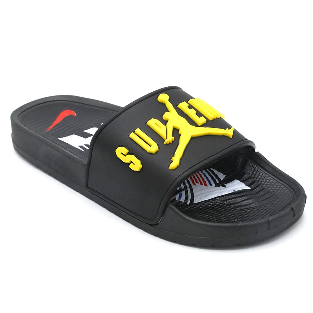 Men's Slider - Yellow, Men's Slippers, Chase Value, Chase Value