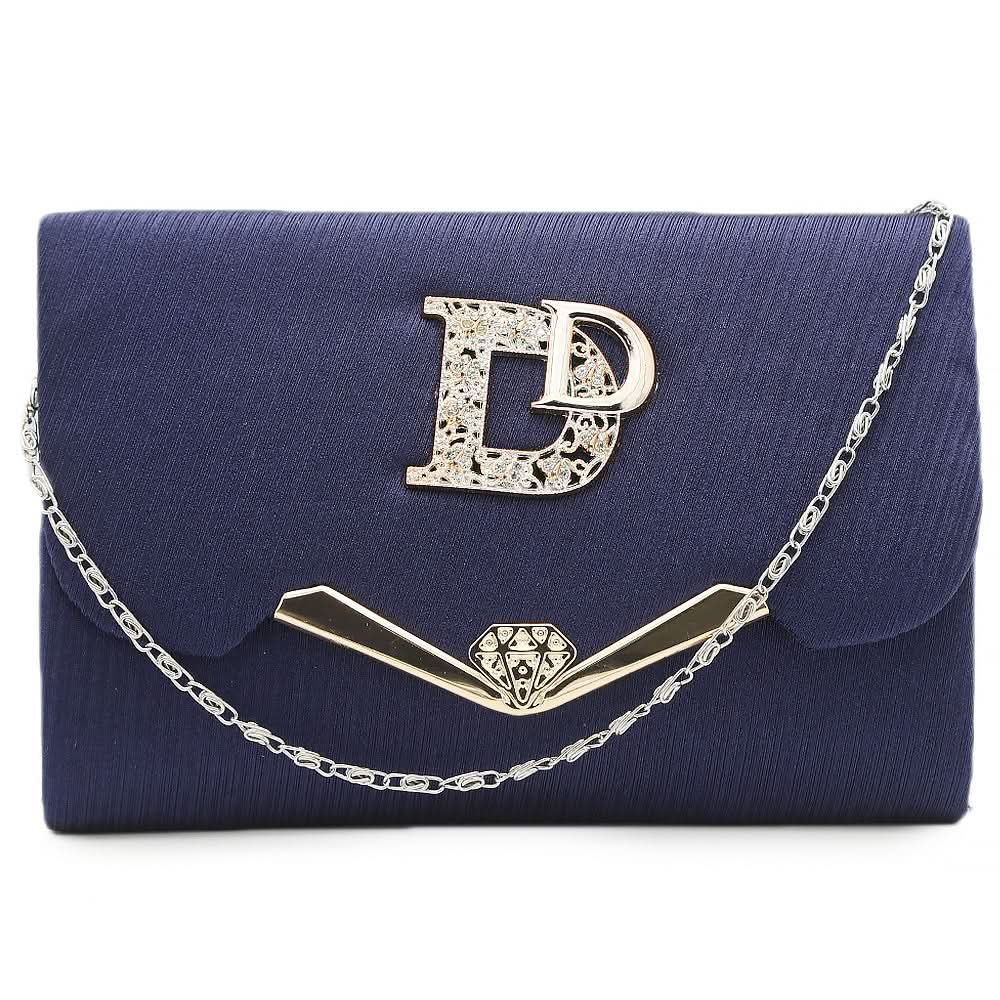 Women's Clutch - Navy Blue, Women, Clutches, Chase Value, Chase Value
