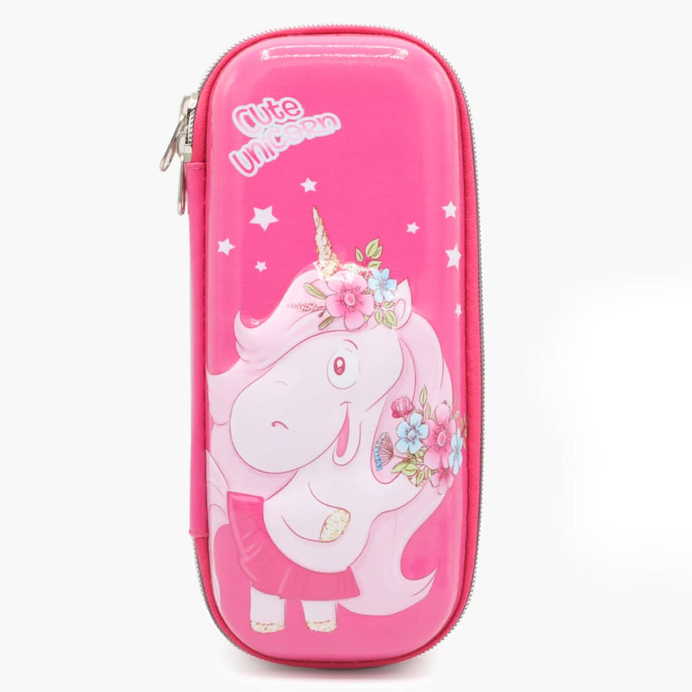Pencil Pouch - Pink, Pencil Boxes & Stationery Sets, Chase Value, Chase Value