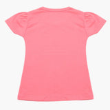 Girls Half Sleeves T-Shirt - Light Pink, Girls T-Shirts, Chase Value, Chase Value